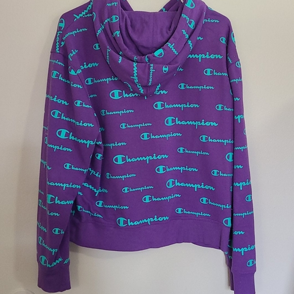 Champion Excellent Condition Purple Sweatshirt XL - Picture 2 of 3
